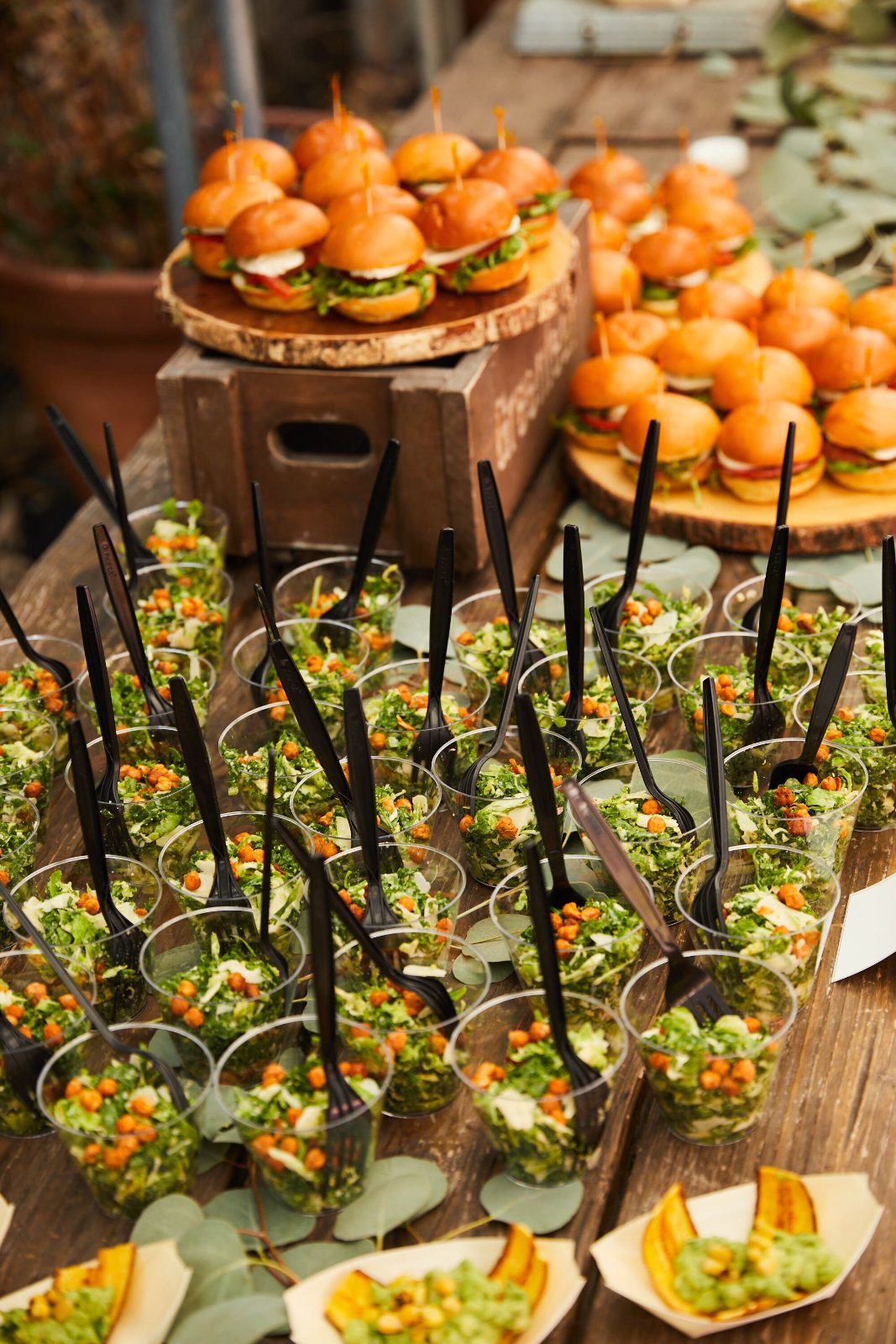 Aussie-inspired catering at the launch